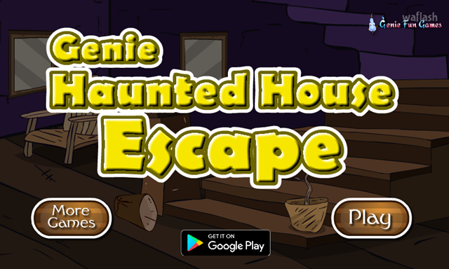 GFG 헌티드 하우스 이스케이프 (Genie Haunted House Escape) 게임 화면 1