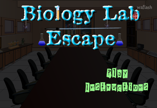 바이올로지 랩 이스케이프 (123bee Biology Lab Escape) 게임 화면 1