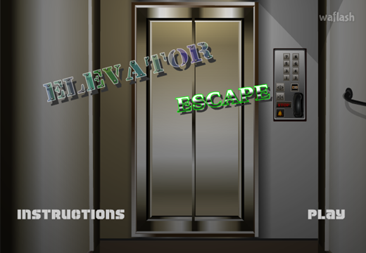 엘리베이터 탈출 (123bee Elevator Escape) 게임 화면 1