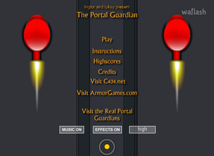 포탈 가디언 (The Portal Guardian) 게임 화면 1
