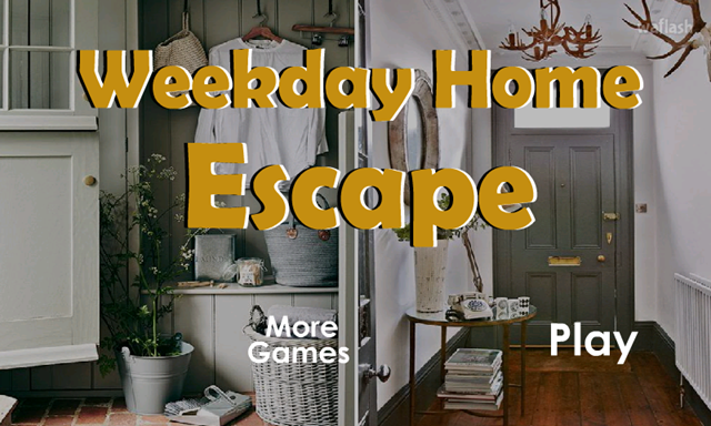 GFG 위크데이 홈 이스케이프 (Weekday Home Escape) 게임 화면 1
