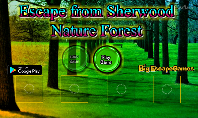 BIG 셔우드 자연숲 탈출 (BIG Escape from Sherwood Nature Forest) 게임 화면 1