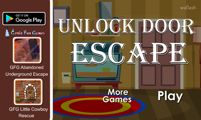 GFG 언락 도어 이스케이프 (Unlock Door Escape) 게임 화면 1
