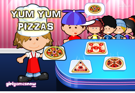 얌얌 피자스 (Yum Yum Pizzas) 게임 화면 1