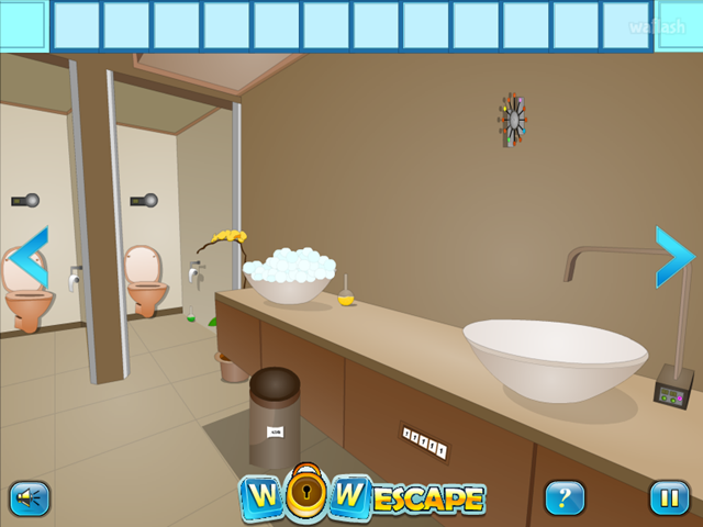 화장실 탈출 (WOW Restroom Escape) 게임 화면 2