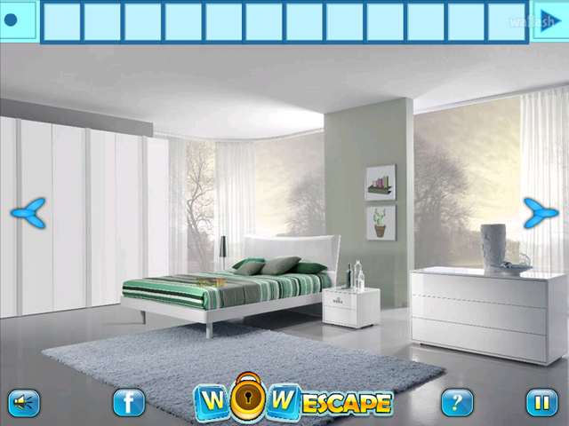 하얀 방 탈출 (Wow White Room Escape) 게임 화면 2