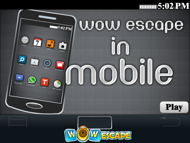 이스케이프 인 모바일 (Wow Escape in Mobile) 게임 화면 1
