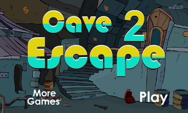 GFG 다크 케이브 이스케이프 2 (Dark Cave Escape 2) 게임 화면 1