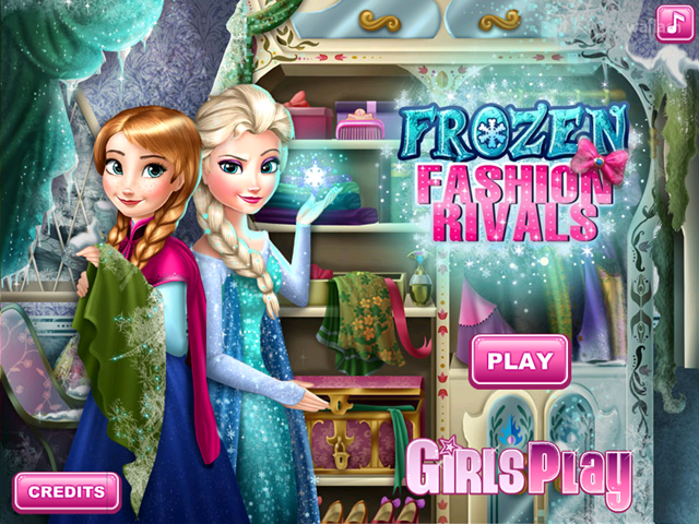 프로즌 패션 라이벌 (Frozen Fashion Rivals) 게임 화면 1