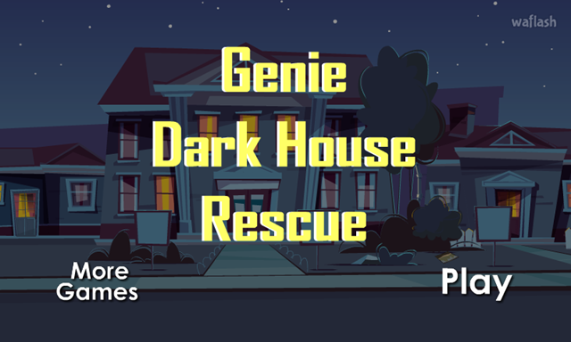 GFG 다크 하우스 레스큐 (Genie Dark House Rescue) 게임 화면 1