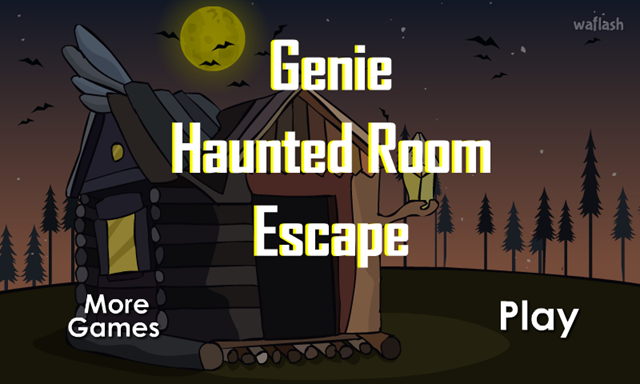 GFG 헌티드 룸 이스케이프 (Genie Haunted Room Escape) 게임 화면 1
