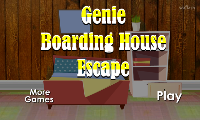 GFG 보딩 하우스 이스케이프 (Genie Boarding House Escape) 게임 화면 1