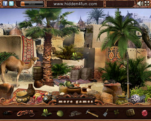 Hidden4Fun 숨은그림찾기 - The Story of Marrakech 게임 화면 2