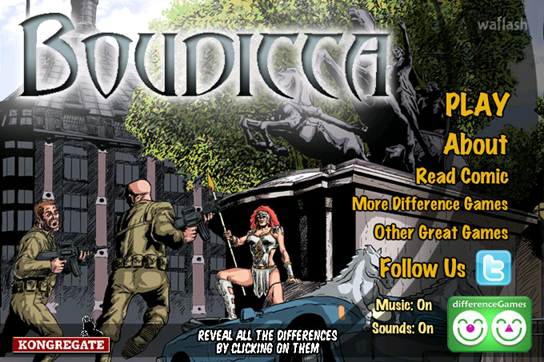 DifferenceGames 틀린그림찾기 - Boudicca 게임 화면 1
