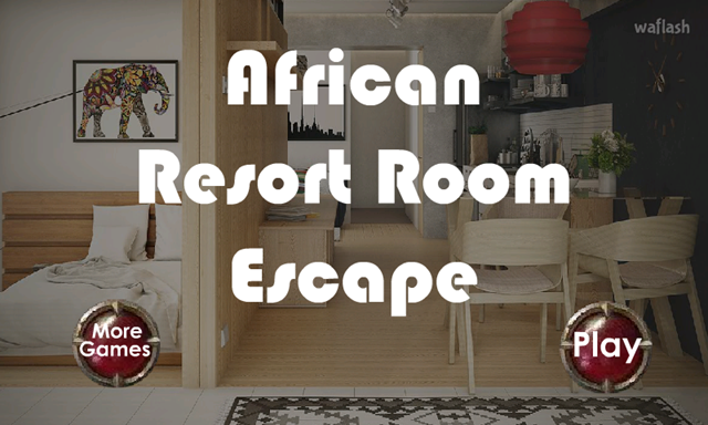 GFG 아프리칸 리조트 룸 이스케이프 (African Resort Room Escape) 게임 화면 1