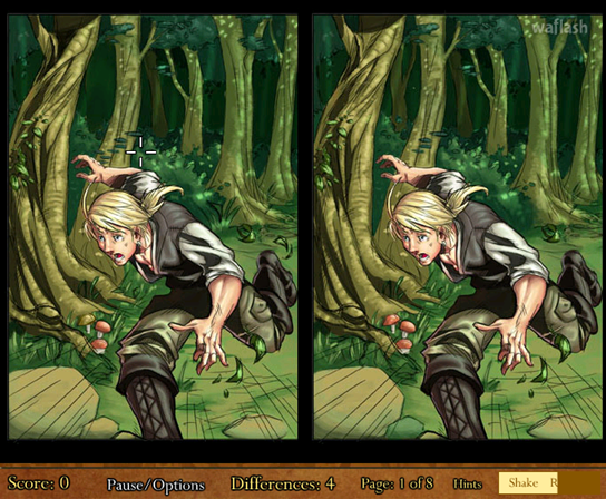 DifferenceGames 틀린그림찾기 - Tales of Pylea Crux 게임 화면 2
