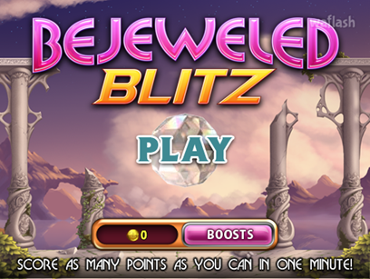 비쥬얼드 블리츠 (Bejeweled Blitz) 게임 화면 1