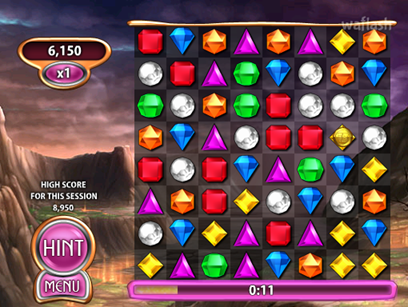비쥬얼드 블리츠 (Bejeweled Blitz) 게임 화면 2