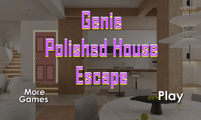 GFG 폴리쉬드 하우스 이스케이프 (Genie Polished House Escape) 게임 화면 1