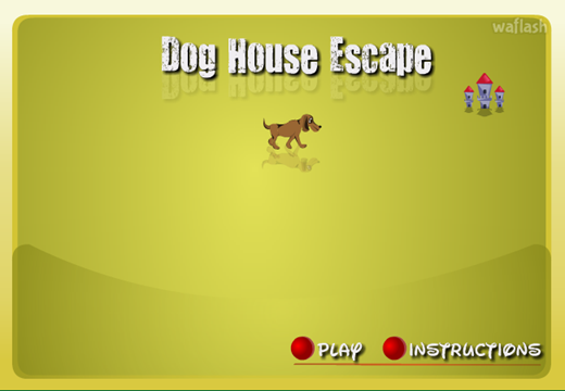 도그 하우스 이스케이프 (123bee Dog House Escape) 게임 화면 1