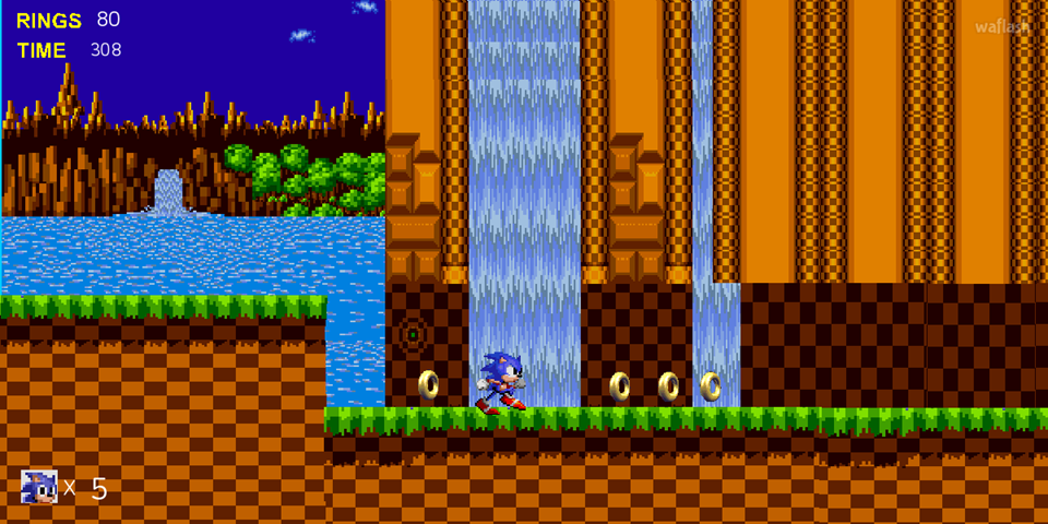소닉 더 헤지혹 (Sonic The Hedgehog) 게임 화면 2