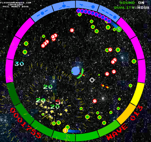 어스 디펜스 (Earth Defense) 게임 화면 2