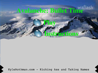 아발란체: 불릿 타임 (Avalanche: Bullet Time) 게임 화면 1
