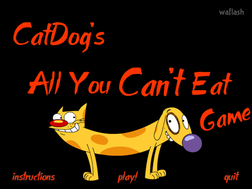 캣독 (CatDog's All You Can't Eat Game) 게임 화면 1