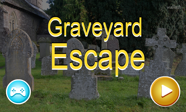 GFG 공동 묘지 탈출 (Graveyard Escape) 게임 화면 1