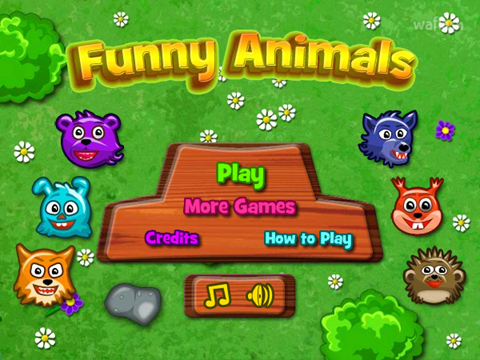 퍼니 애니멀스 (Funny Animals) 게임 화면 1