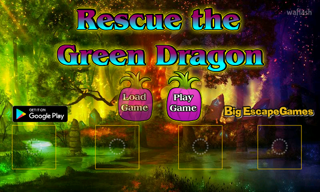 BIG 레스큐 더 그린 드래곤 (BIG Rescue the Green Dragon) 게임 화면 1