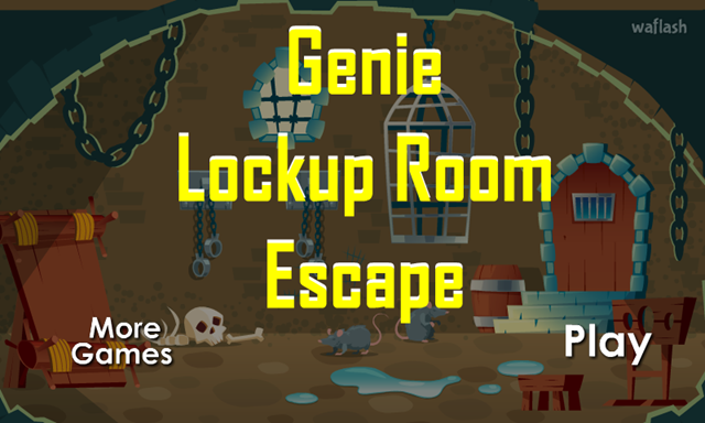 GFG 잠긴 방 탈출 (Genie Lockup Room Escape) 게임 화면 1