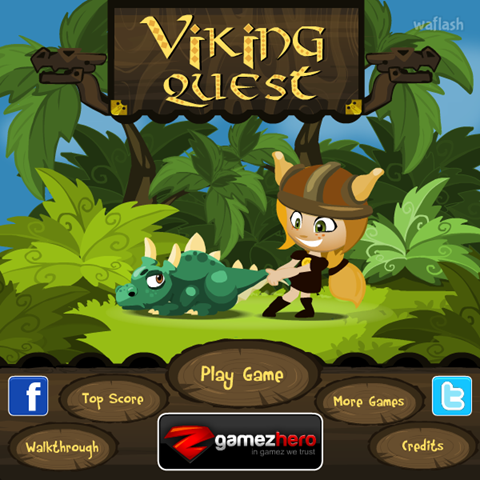 바이킹 퀘스트 (Viking Quest) 게임 화면 1