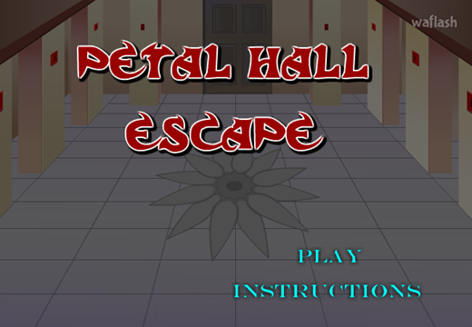 페탈 홀 이스케이프 (123bee Petal Hall Escape) 게임 화면 1