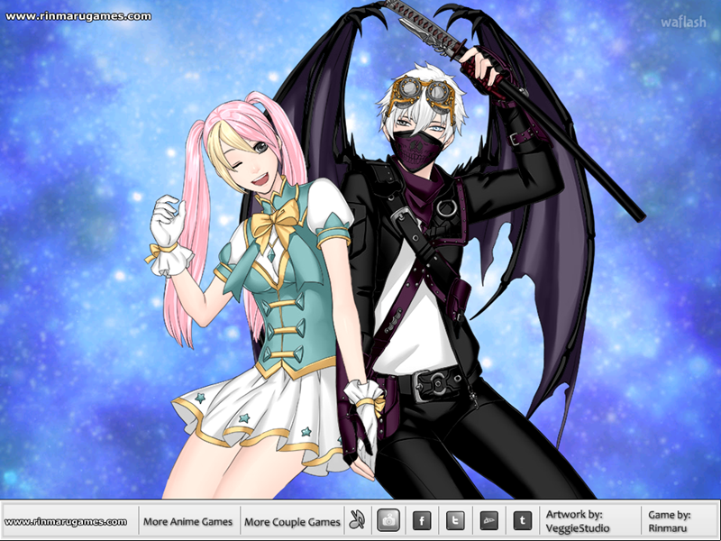 메가 아니메 커플 크리에이터 (Mega Anime Couple Creator) 게임 화면 1
