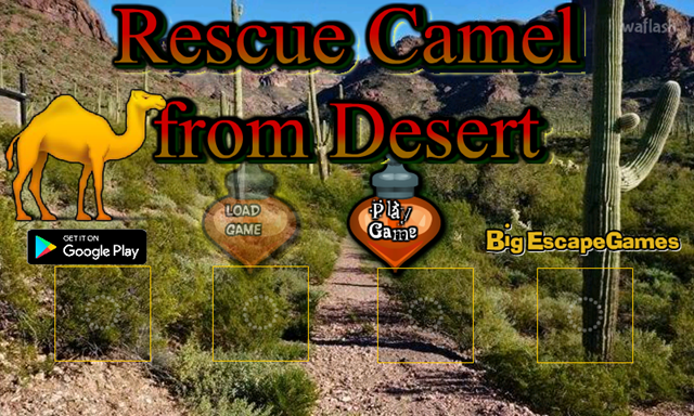 BIG 사막 낙타 구출 (BIG Rescue Camel from Desert) 게임 화면 1