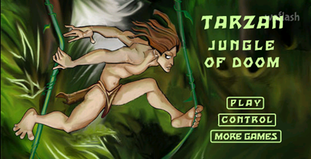 타잔 정글 오브 둠 (Tarzan Jungle of Doom) 게임 화면 1