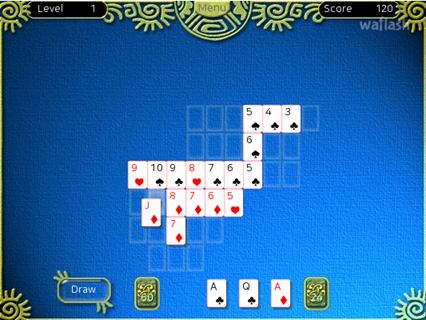 퍼즐 솔리테어 (Puzzle Solitaire) 게임 화면 2