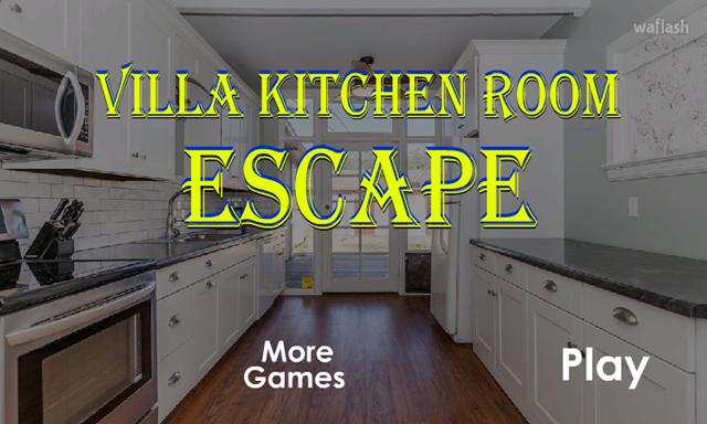 GFG 빌라 키친 룸 이스케이프 (Villa Kitchen Room Escape) 게임 화면 1