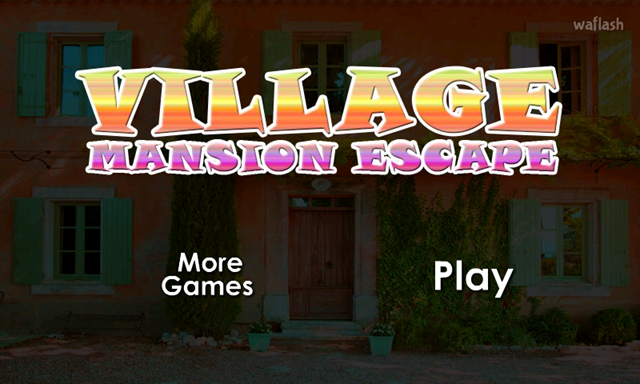 GFG 빌리지 맨션 이스케이프 (Village Mansion Escape) 게임 화면 1