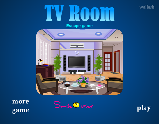 TV 룸 탈출 (TV Room Escape) 게임 화면 1