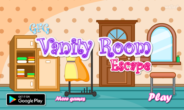 GFG 배니티 룸 이스케이프 (Vanity Room Escape) 게임 화면 1