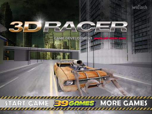 3D 레이서 (3D Racer) 게임 화면 1