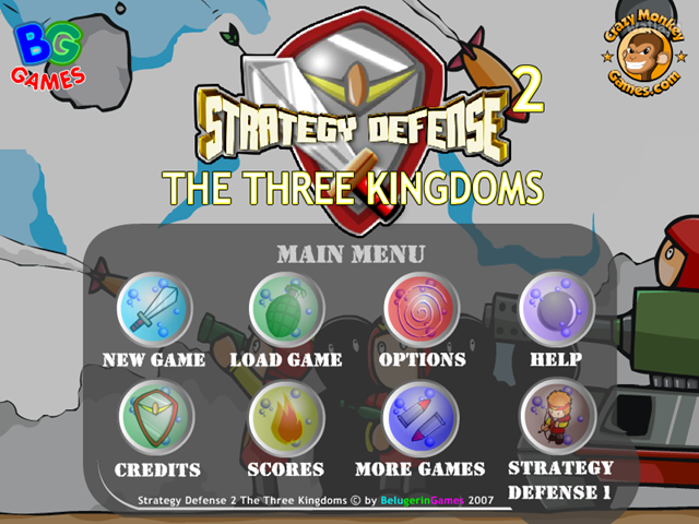 스트래티지 디펜스 2 (Strategy Defense 2: The Three Kingdoms) 게임 화면 1