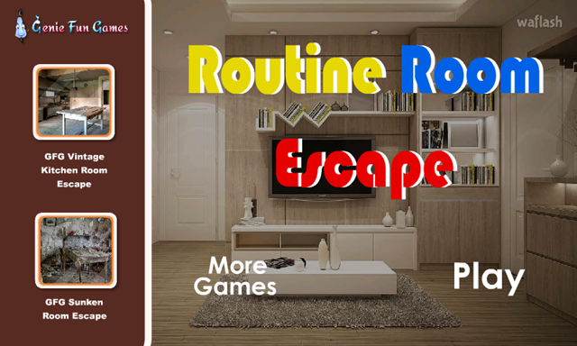 GFG 루틴 룸 이스케이프 (Routine Room Escape) 게임 화면 1