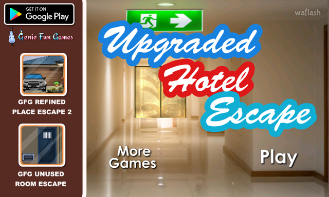 GFG 업그레이디드 호텔 이스케이프 (Upgraded Hotel Escape) 게임 화면 1