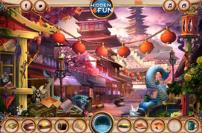 Hidden4Fun 숨은그림찾기 - Mahayana Temple 게임 화면 2