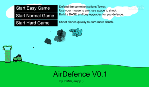 에어 디펜스 1 (Air Defense 1) 게임 화면 1