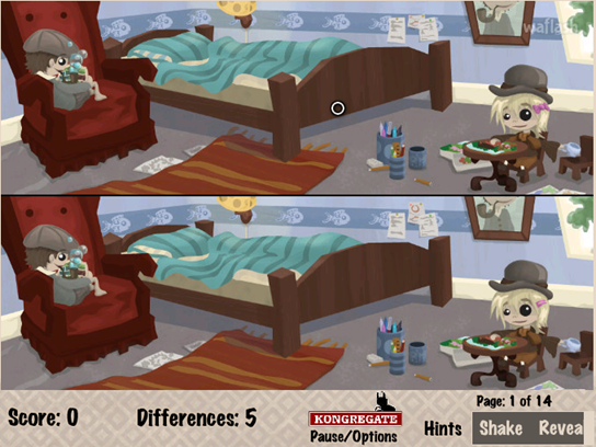 DifferenceGames 틀린그림찾기 - 셜록 홈즈 디퍼런스 (Sherlock Holmes Difference) 게임 화면 2