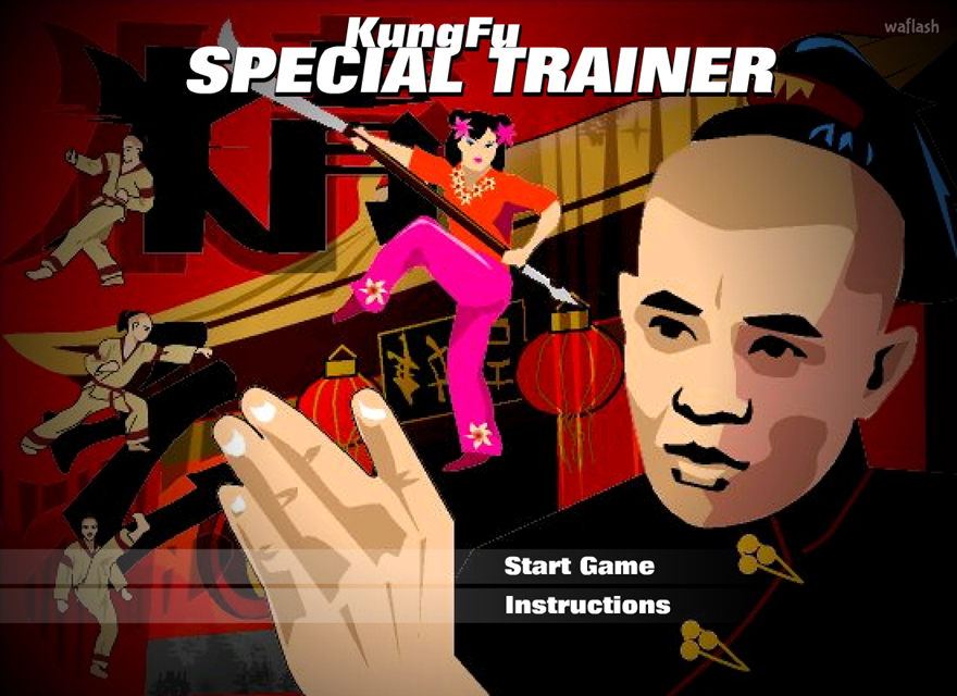 쿵푸 스페셜 트레이너 (KungFu Special Trainer) 게임 화면 1